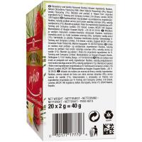 Infusió roibos, strawberry&vanilla Infús TWININGS, 20 vostès
