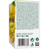 Infusión lemon&ginger TWININGS, caja 20 uds