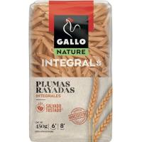 Plomes ratllades integral GALLO, 450 g