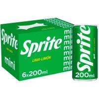 Refresco de lima limón SPRITE, pack 6x20 cl