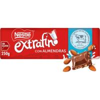 Chocolate con almendra NESTLE, tableta 250 g