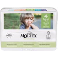 Pañal 9-15 kg Talla 4 MOLTEX Pure&Nature, paquete 50 uds