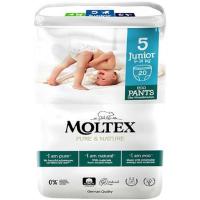 Pants 9-14 kg Talla 5 MOLTEX Pure&Nature, paquete 20 uds