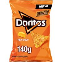 Nachos de maíz sabor a queso DORITOS Tex Mex, bolsa 140 g