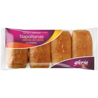 Napolitanes de xocolata GLÒRIA, 8 u., Paquet 320 g