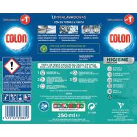 Limpia lavadoras líquido higiene COLON, caja 250 ml