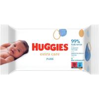 Tovalloletes extra care pure HUGGIES, paquet 56 u