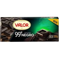 Xocolata negra 99% VALOR, tauleta 170 g