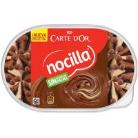 Tarrina de helado nocilla CARTE D'OR, tarrina 523 g