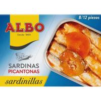 Sardinilla en salsa picantona ALBO, lata 107 g