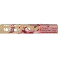 Café descafeinado Colombia comp. Nespresso NESCAFÉ, caja 10 uds