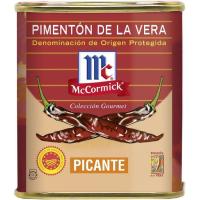 Pimentón picante D.O.P. de la Vera McCORMICK, lata 70 g