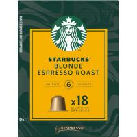 Café Blonde compatible Nespresso STARBUCKS, caja 18 uds