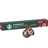 Café Italian Roast compatible Nespresso STARBUCKS, caja 10 uds