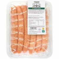 Longaniza de pollo EROSKI, 6 uds, bandeja 360 g
