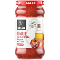 Salsa de tomate receta artesana GALLO, frasco 350 g
