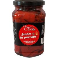 Piquillo extra asado a la parrilla JOYAS DEL VALLE, frasco 295 g