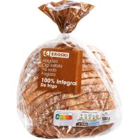 Pan de hogaza integral EROSKI, paquete 500 g