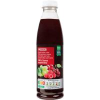 Suc fruits vermells EROSKI, ampolla 750 ml