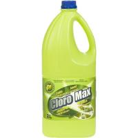 Lejía limón CLOROMAX, garrafa 2 litros