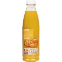 Zumo de mandarina EROSKI, botella 750 ml