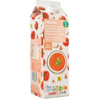 Gazpacho suave EROSKI, brik 1 litro