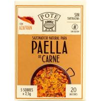 Sazonador paella carne POTE, 12,5 gramos