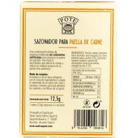 Sazonador paella carne POTE, 12,5 gramos