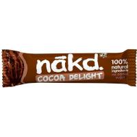 Barretes de cereals sabor cacau NAKD, caixa 140 g