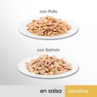 Aliment húm. digestió sens. gat esteri. P. FIT, paquet 340 g