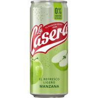 Gasosa amb toc de poma LA CASERA, llauna 33 cl