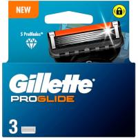 Carregador d'afaitar manual GILLETTE PROGLIDE, pack 3 u