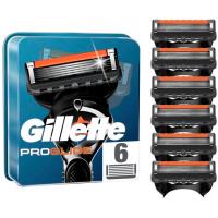 Cargador de afeitar manual GILLETTE Fusion Proshield, pack 6 uds