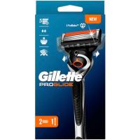 Máquina manual con recambio GILLETTE FUSION PROGLIDE, pack 1 ud