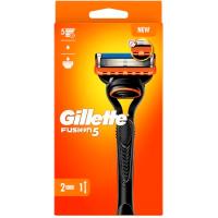 Máquina de afeitar manual 2 up GILLETTE Fusion 5, pack 1 ud