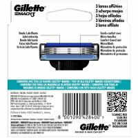 Carregador d`afaitar GILLETTE Mach3, pack 8 u