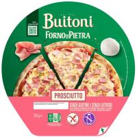 Pizza sin gluten de jamón y queso BUITONI, caja 365 g