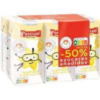 Batido sabor a vainilla PASCUAL, pack 6x200 ml