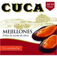 Mejillón en escabeche 10/14 piezas CUCA, lata 115 g