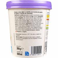 Gelat cookie dough EROSKI, terrina 500 ml