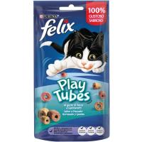 Play tubes de peix per a gat FELIX, bossa 50 g