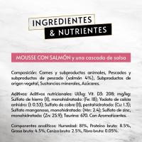 Alimento de salmón para gato GOURMET Revelations, pack 4x57 g