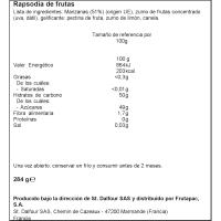 Rapsòdia de fruites poma i canyella ST. DALFOUR, flascó 284 g