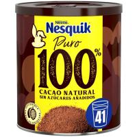 Cacao en polvo intenso 100% NESQUIK, lata 290 g