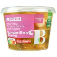 Banderilles picants EROSKI, cubeta 250 g