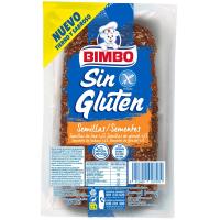 Pa de motlle amb llavors sense gluten BIMBO, paquet 280 g