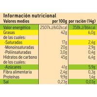 Xocolata blanca amb avellanes senceres EROSKI, tauleta 200 g