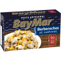 Berberecho  50/60 artesanal BAYMAR, lata 63 g