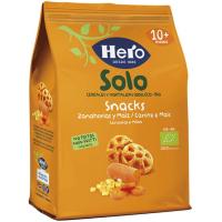 Snack ecològic de pastanaga i blat de moro HERO, bossa 40 g