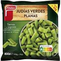 Mongeta tendra plana FINDUS, borsa 800 g